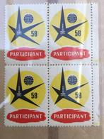 Expo 1958 Brussel gelegenheidszegel - deelnemer, Verzenden, Overige typen