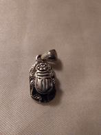 Zilveren Scarabee Hanger - Symbool van Wedergeboorte, Ophalen of Verzenden