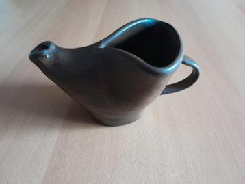 Vintage Jan de Graaf Keramiek Olielamp met lange tuit 1970's beschikbaar voor biedingen