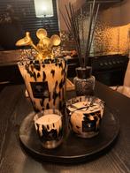 Baobab Kaarsen Pearls Black +  Diffuser, Overige materialen, Zwart, Ophalen of Verzenden, Zo goed als nieuw