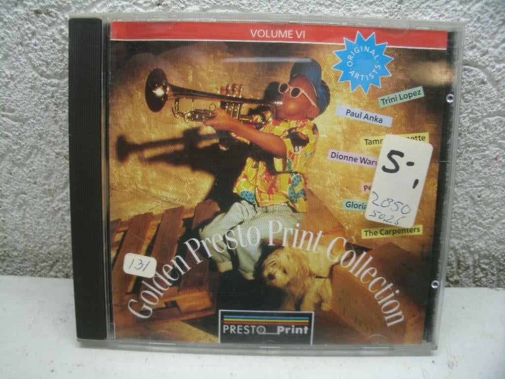 cd 148 golden presto print collection, Ophalen of Verzenden, Zo goed als nieuw, Pop