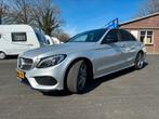 MERCEDES-BENZ C250 AMG PAKKET 7 TRAPS AUTOMAAT!, Auto's, Mercedes-Benz, Zwart, 4 cilinders, Leder, Bedrijf