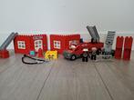 Duplo brandweer, Kinderen en Baby's, Speelgoed | Duplo en Lego, Ophalen of Verzenden, Gebruikt, Complete set, Duplo
