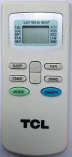 Afstandsbediening tcl bha 24000 btu, Audio, Tv en Foto, Afstandsbedieningen, Ophalen of Verzenden, Nieuw, Origineel