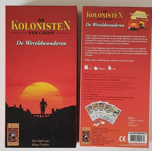 Kolonisten van Catan De wereldwonderen, Hobby en Vrije tijd, Gezelschapsspellen | Bordspellen, Nieuw, Drie of vier spelers, Vijf spelers of meer