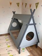 Woood Tipi kinderbed grijs, Ophalen, Gebruikt, 180 cm of meer, 85 tot 100 cm
