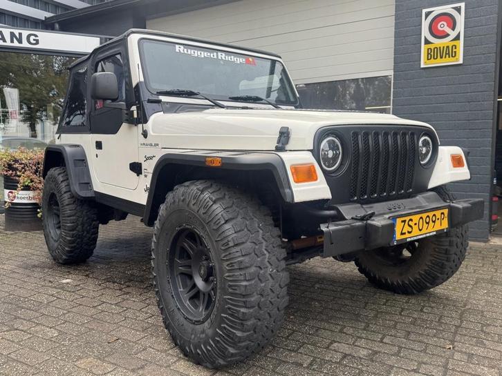 Jeep Wrangler 4.0i special, Auto's, Jeep, Particulier, Wrangler, ABS, Airbags, Startonderbreker, Benzine, Euro 3, Cabriolet, Handgeschakeld