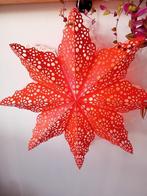 Rode papieren kerststerren / snowflakes (€ 50,- voor 10 st), Ophalen of Verzenden, Nieuw
