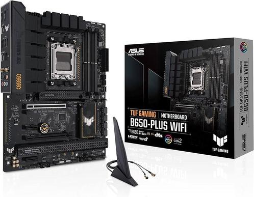 Asus tuf b650 plus wifi am5 met doos, Computers en Software, Moederborden, Zo goed als nieuw, DDR4, Ophalen of Verzenden