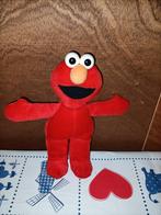 Elmo knuffeltje 17 cm groot, Ophalen of Verzenden, Zo goed als nieuw, Overige typen