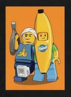 Ansichtkaart Lego Legopoppetjes Banaan., Ophalen of Verzenden, 1980 tot heden, Ongelopen, Kinderen