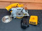 Dewalt Cirkelzaag + accu en Lader, Doe-het-zelf en Verbouw, Gereedschap | Zaagmachines, Cirkelzaag, Ophalen of Verzenden, Zo goed als nieuw