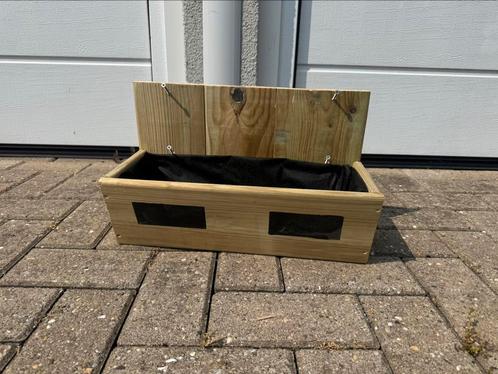 Enkele kruidenbak van reclaimed wood, Tuin en Terras, Bloembakken en Plantenbakken, Zo goed als nieuw, Hout, Minder dan 30 cm