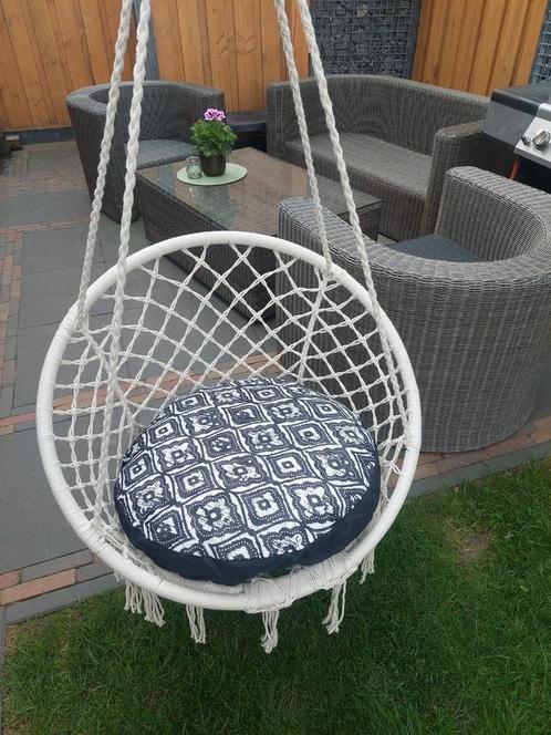 hangstoel, Tuin en Terras, Hangmatten, Zo goed als nieuw, Eenpersoons, Opvouwbaar, Buiten, Ophalen of Verzenden