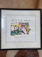 Herman Brood Zeefdruk E/A, Ophalen