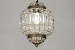 hanglamp kristal messing bank bed vide woonkeuken tafel lamp, Ophalen of Verzenden, Nieuw, Minder dan 50 cm