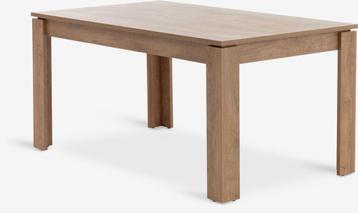 Wild eiken eettafel beschikbaar voor biedingen