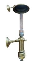 scheepsantiek oude messing scheepslamp olielamp pantrylamp, Ophalen of Verzenden