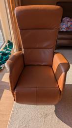 Comfortabele Relaxfauteuil, Ophalen, Gebruikt, Minder dan 75 cm, Leer