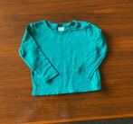 Longsleeve zeegroen pointelle mt 92, Ophalen of Verzenden, Gebruikt, Meisje, Shirt of Longsleeve