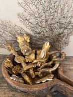Een collectie antiek franse verguld hout ornamenten., Ophalen of Verzenden