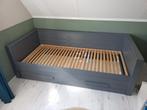 Woood Bed + Bedlade + Matras - Nette Staat, Ophalen, Gebruikt, 70 tot 85 cm, Matras
