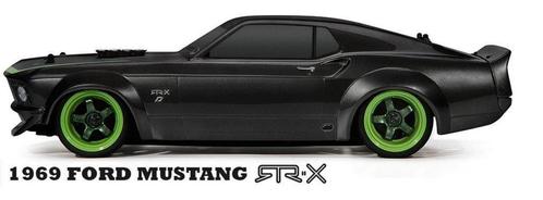 RC auto HPI RS4 SPORT 3 1969 FORD MUSTANG RTR-X 1:10, Hobby en Vrije tijd, Modelbouw | Radiografisch | Auto's, Nieuw, Auto onroad
