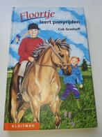 Floortje leert ponyrijden - Cok Grashoff, Ophalen of Verzenden, Gelezen, Cok Grashoff, Fictie algemeen