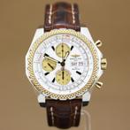 Breitling Bentley GT Gold-Steel D13362, Breitling, Ophalen of Verzenden, Goud, Leer