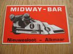 Motorsport Midway Bar Sticker, Verzamelen, Stickers, Ophalen, Nieuw, Overige typen