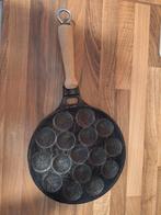 Poffertjes pan, Ophalen, Gebruikt, Gietijzer, Pannenset
