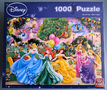Nieuw: Disney King puzzel nr: 05261 Prinsessen 1000 stukjes beschikbaar voor biedingen
