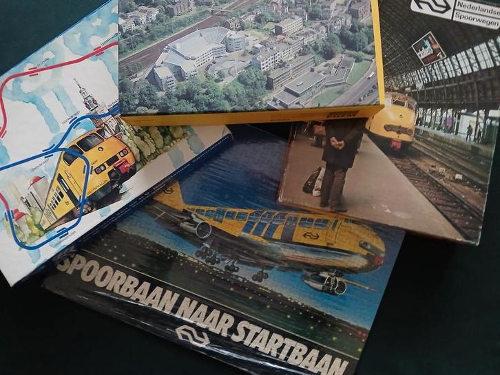 NS treinenpuzzels, Verzamelen, Spoorwegen en Tramwegen, Trein, Overige typen, Ophalen of Verzenden