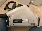 Festool TS 55 FEBQ Invalzaag - Perfect voor precisiewerk!, Doe-het-zelf en Verbouw, Ophalen, Invalzaag, Zo goed als nieuw, 30 tot 70 mm