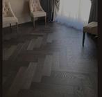 Eiken visgraat vloer legklaar partij nog 900m2! Parket, Ophalen of Verzenden, Nieuw, 75 m² of meer, Parket