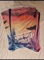 Zomerse top met palmbomen en zonsondergang print, Kinderen en Baby's, Kinderkleding | Maat 176, Ophalen of Verzenden, Zo goed als nieuw