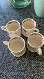 4 small mugs van Emma Bridgewater, Huis en Inrichting, Keuken | Servies, Ophalen of Verzenden, Zo goed als nieuw, Overige stijlen
