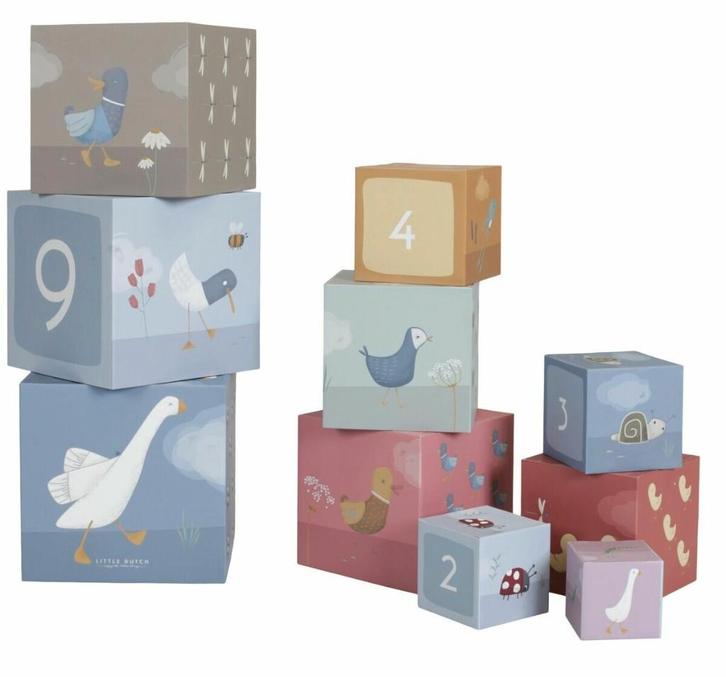 Speelgoed Stapeltoren Kleine Gans Karton Little Dutch, Kinderen en Baby's, Speelgoed | Babyspeelgoed, Nieuw, Overige typen, Ophalen of Verzenden