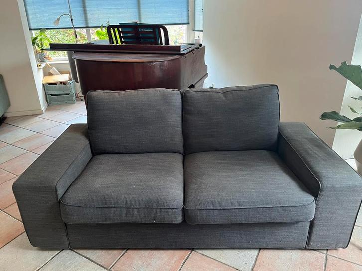 IKEA KIVIK 2-zitsbank, Huis en Inrichting, Banken | Bankstellen, Gebruikt, Rechte bank, Tweepersoons, 200 tot 250 cm, 75 tot 100 cm
