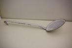 Emaille schuimspaan, wit. In goede staat., Antiek en Kunst, Ophalen of Verzenden