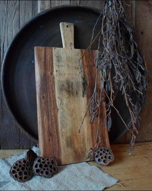 10762 D Acacia broodplank, Antiek en Kunst, Antiek | Woonaccessoires, Verzenden