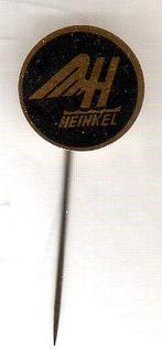 Mooi HEINKEL SCOOTER BROM FIETS SPELDJE. (A3), Verzenden, Gebruikt, Overige onderwerpen