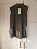 Zara groene nieuwe top met split mt S, Kleding | Dames, Tops, Zara, Nieuw, Ophalen of Verzenden, Maat 36 (S)