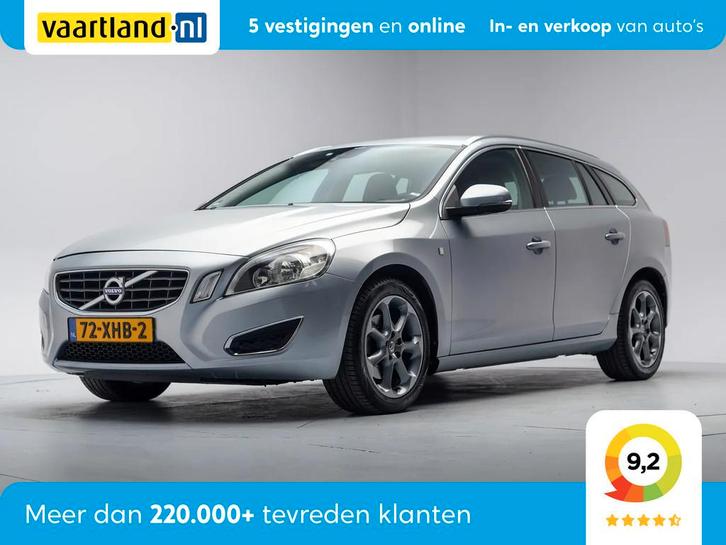 Volvo V60 T3 Ocean race [airco leer trekhaak] (bj 2012), Auto's, Volvo, Bedrijf, Te koop, V60, ABS, Airbags, Airconditioning, Boordcomputer