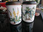 2 grote voorraadpotten van Botanica, Villeroy & Boch., Ophalen of Verzenden