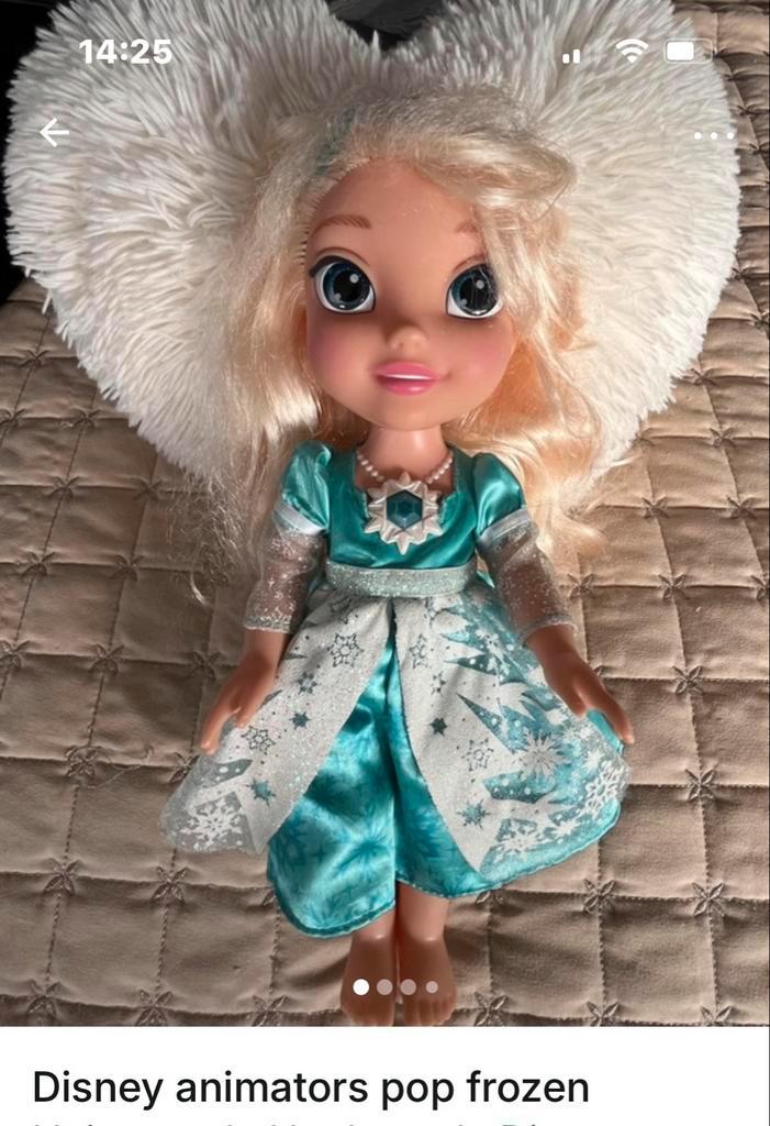 Disney Animator Pop - Zingende Prinses, Verzamelen, Poppen, Zo goed als nieuw, Pop, Ophalen of Verzenden