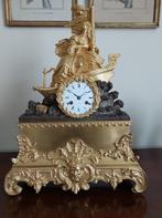 Antiek Franse pendule allegorie "maritieme", Antiek en Kunst, Antiek | Klokken, Ophalen