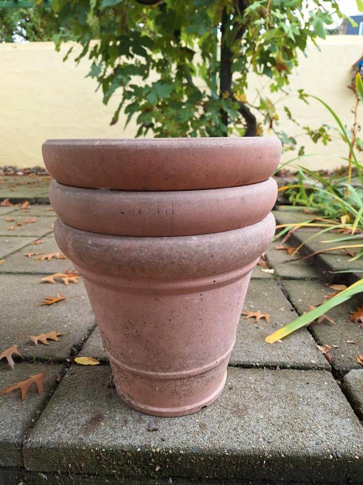Kunststof Plantenpotten - Diverse Maten, Tuin en Terras, Bloempotten, Gebruikt, Kunststof, Minder dan 40 cm, Minder dan 25 cm