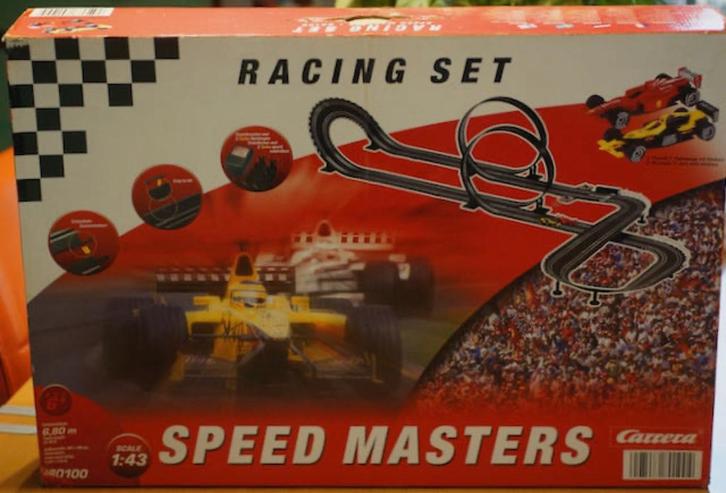 Carrera racebaan Speed Masters., Kinderen en Baby's, Speelgoed | Racebanen, Zo goed als nieuw, Elektrisch, Carrera, Ophalen of Verzenden