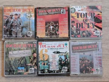 Minidiscs 6 albums van de jaren 60's, 70's Tour of Duty' beschikbaar voor biedingen